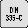 Kegelsenker DIN 335C 90Grad D.10,4mm HSS Nano 3-Fl.schaft Z.3 PROMAT