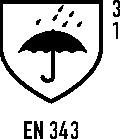 Warnschutz-Regenjacke