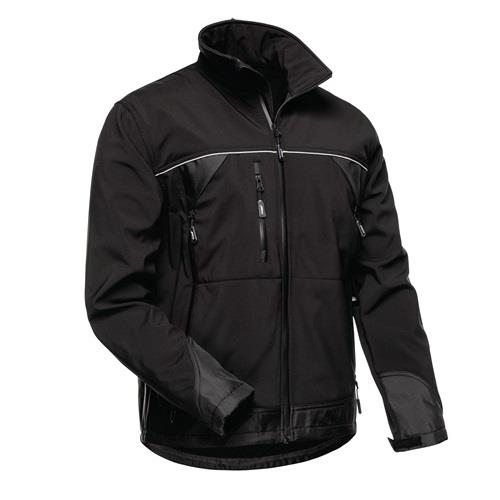 Softshelljacke ALPHA Gr.M schwarz ELYSEE
