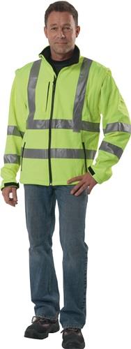 Warnschutz-Softshelljacke