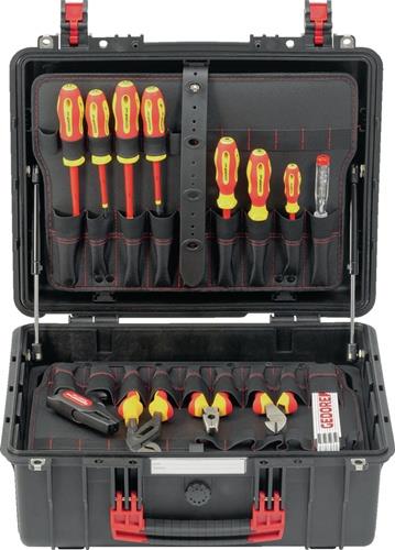 Werkzeugkoffer Elektriker-R21652089 88-tlg.GEDORE RED