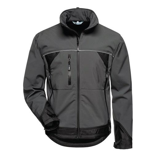 Softshelljacke BETA Gr.XXXL grau/schwarz ELYSEE