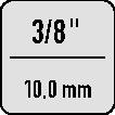Drehmomentschlüssel 3/8 Zoll 10-50 Nm Skalenteilung 0,25 Nm PROMAT
