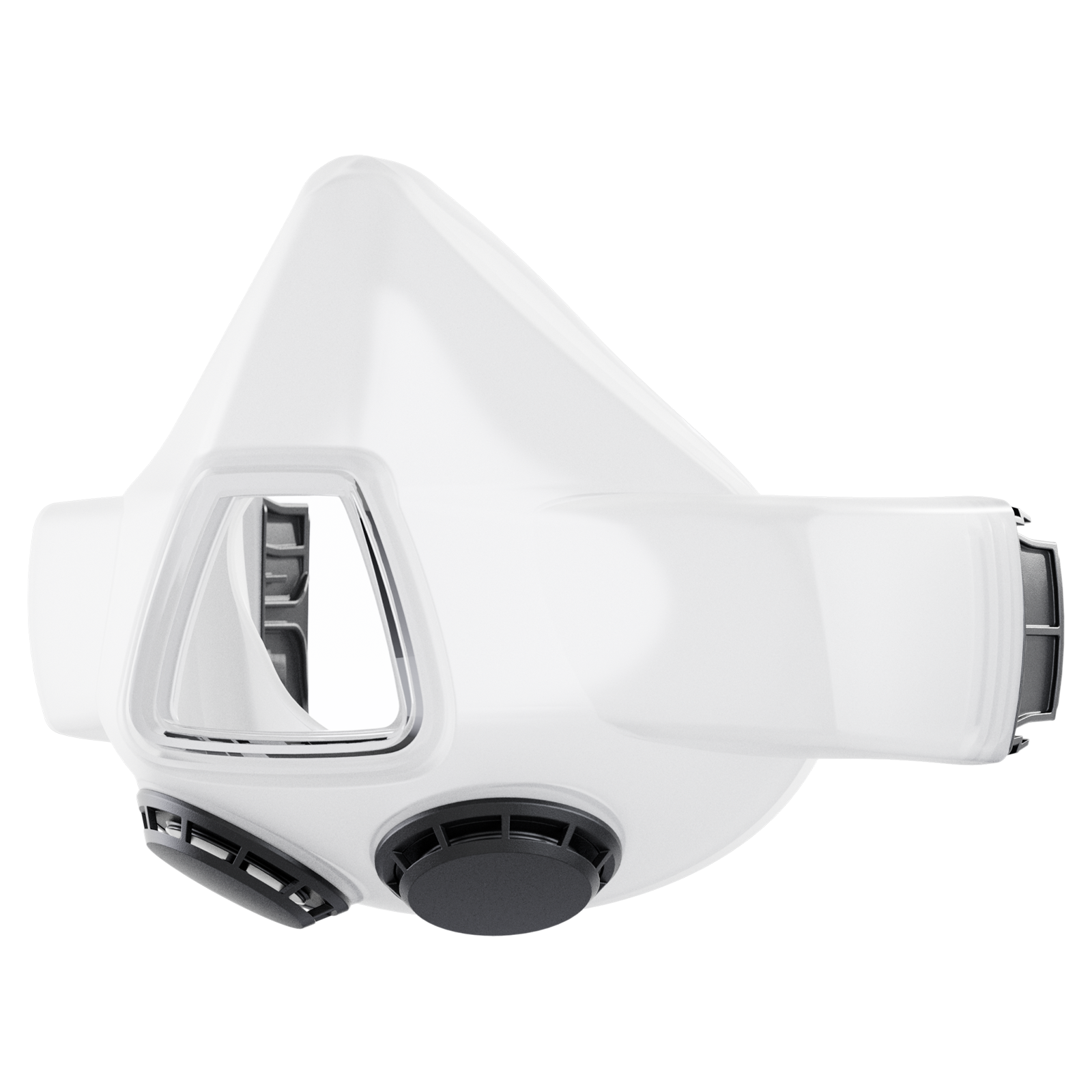 Halbmaske "tight fit" für swiss air, weiss, M