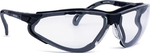 Schutzbrille Terminator Xtra EN 166 Fassung:schwarz Scheibe:klar PC INFIELD SAFE