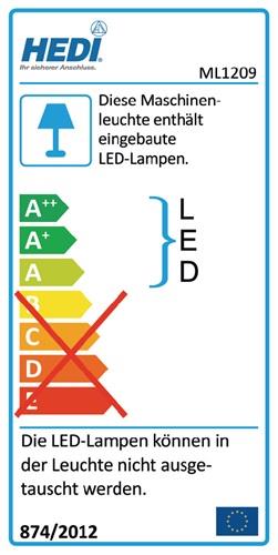 LED-Arbeitsleuchte 9,5 W 1140 lm HEDI