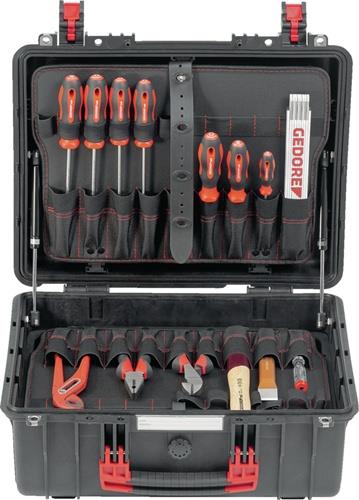 Werkzeugkoffer Meister XL-R21652101 100-tlg.GEDORE RED