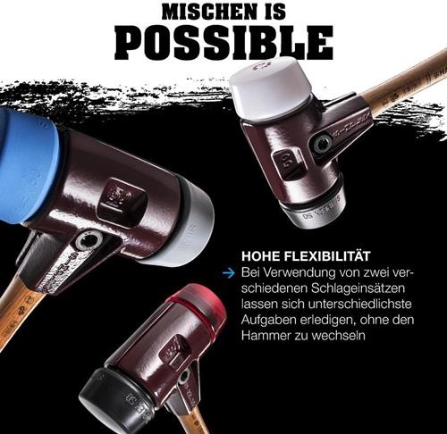 Schonhammer SIMPLEX-Aktionsbox Starterkit Länge 180 mm Kopf-Ø 80 mm