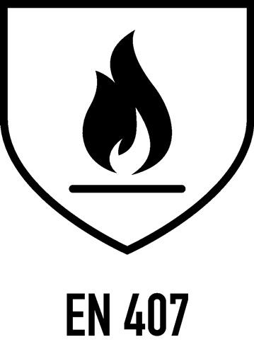 Wetter-, Flamm- und Warnschutzjacke