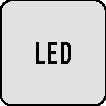 LED-Akkuhandleuchte 3,7 V 2500 mAh Li-ion 18650 5 W 500/170 lm Ladezeit 3 h