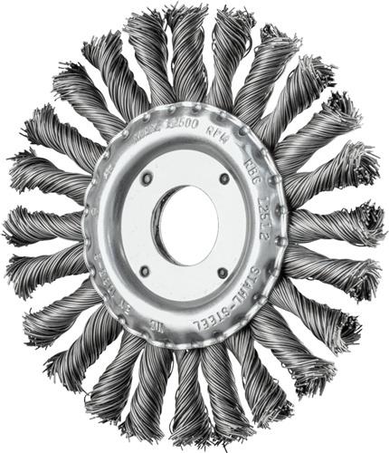 Rundbürste RBG 12512/22,2 CT ST 0,50 D.125mm Drahtstärke 0,5mm STA 12mm