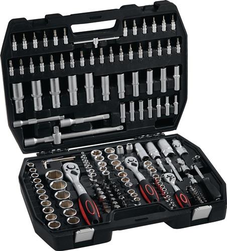 Steckschlüsselsatz 171-teilig 1/4 + 3/8 + 1/2 ″