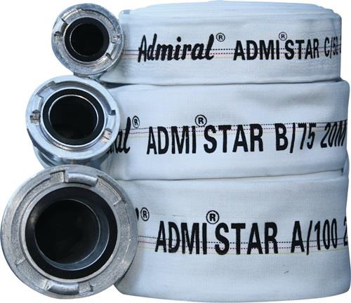 Bau-/Industrieschlauch Admi®Star 602 ID 50 mm,2 Zoll L.20m Storz C ROLLE