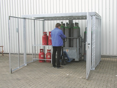 Gasflaschencontainer