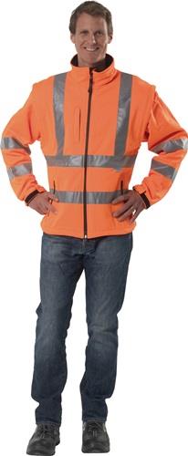 Warnschutz-Softshelljacke