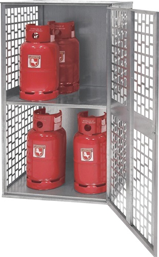 Gasflaschendepot