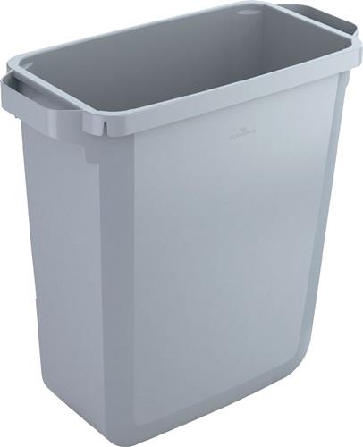 Wertstoffsammler 60l H600xB280xT590mm grau o.Deckel,lebensmittelecht DURABLE