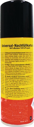 Gaskartusche Universal