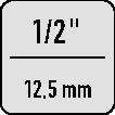 Drehmomentschlüssel 1/2 Zoll 20-100 Nm Skalenteilung 0,5 Nm PROMAT