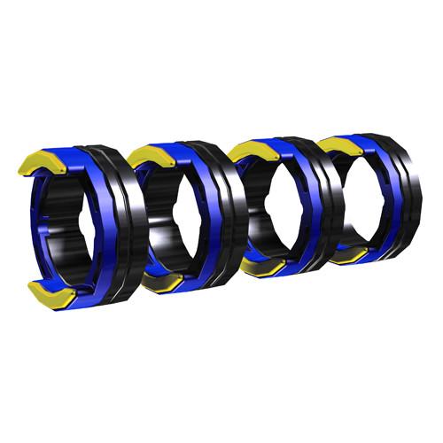 Antriebsrollenset, 37 mm, 4 Rollen AL 4R