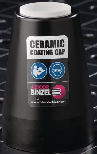 Keramiksprayaufsatz Ceramic Coating Cap schwarz/weiß
