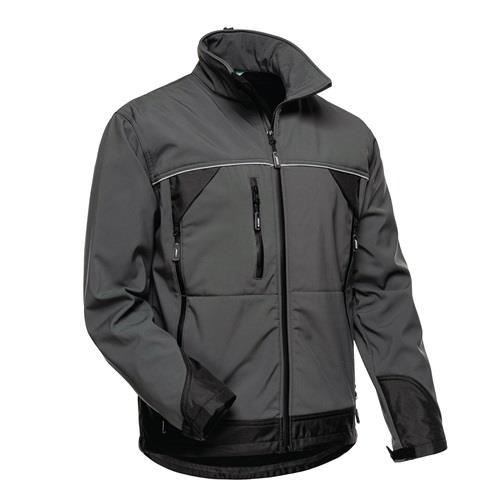 Softshelljacke BETA Gr.L grau/schwarz ELYSEE