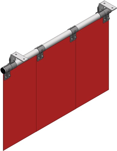 Lamellenaufhängung Transtac TTL-AUFH-F-33-P-DE