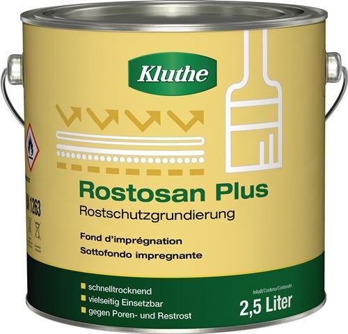 Rostprimer Rostosan® Plus rotbraun 2500 ml Dose KLUTHE