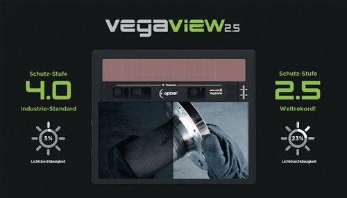 Schweißerschutzhelm Vegaview2.5 OPTREL