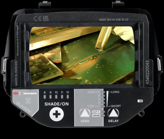 Auto Darkening Filter (ADF) Natural Colour Innenansicht