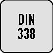 Spiralbohrersatz DIN 338 Typ N