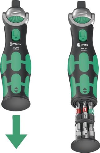 Steckschlüsselsatz 8009 Zyklop Pocket Set 3 27-tlg.3/8Zoll+1/4 Zoll WERA