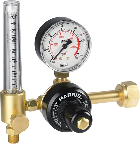 Flaschendruckminderer Modell 801, Flowmeter